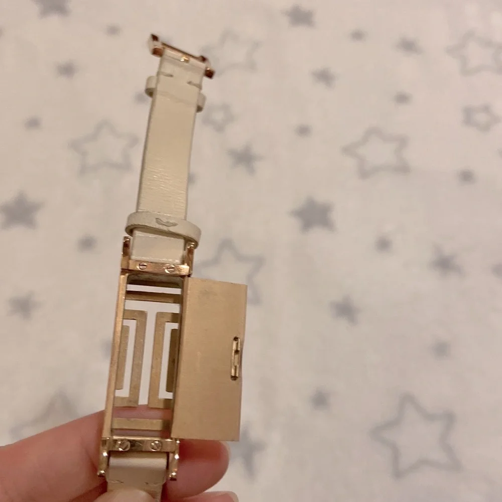 Tory Burch Cream and Gold Bracelet no dust bag